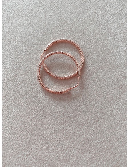 Diamond Hoop Earrings