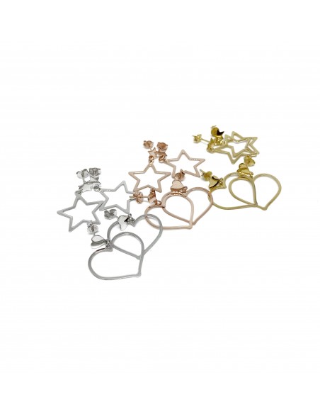 Wire Pendant Earrings