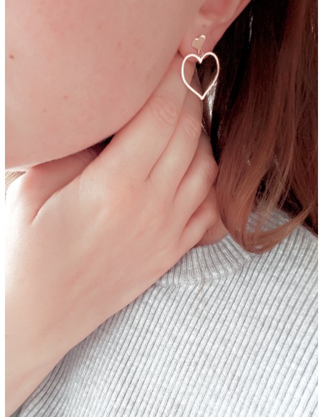 Wire Pendant Earrings