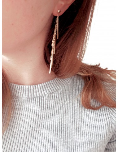 Line Pendant Earrings