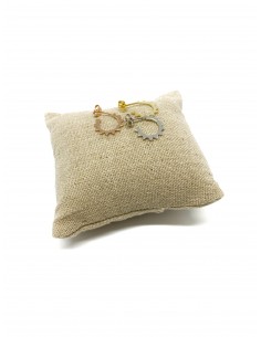 Toothed Wheel Mono Earring