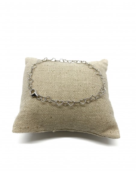 Bracciale Catenina a Forma di Cuore