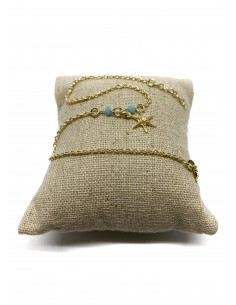 Anklet with Starfish and...