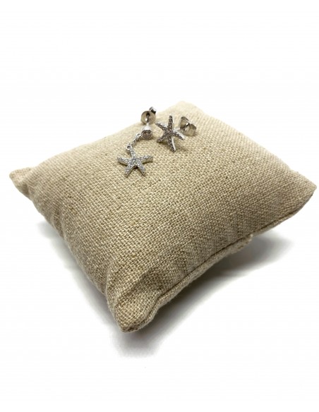 Starfish Asymmetrical Earrings