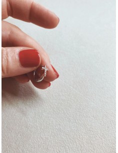 Mono Huggie Earring with...