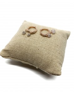 Mono Huggie Earring with...