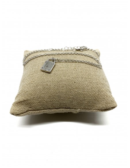 Collana Corta con Lucchetto