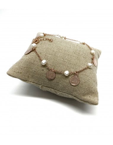 Bracelet with Coins and Beads