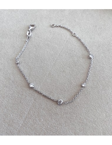 Bracelet with Zircons