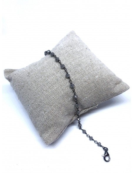 Bracciale di Cristalli di colore Grigio