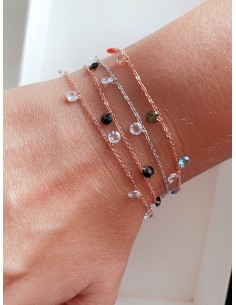 Bracciale con Zirconi Pendenti