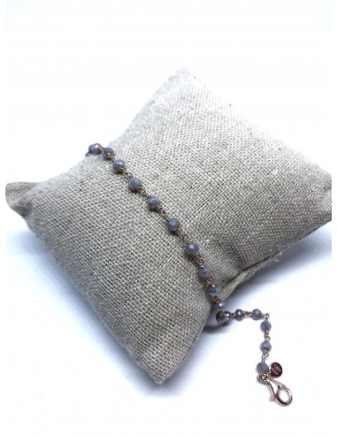 Bracciale di Cristalli di colore Grigio