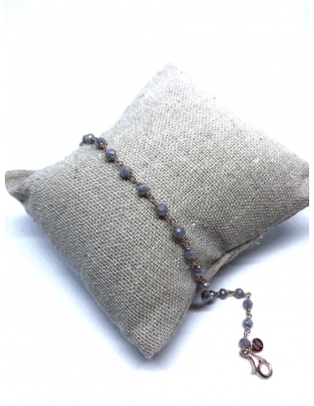 Bracciale di Cristalli di colore Grigio