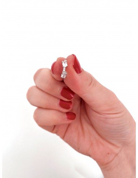 Monorecchino Doppio Zircone