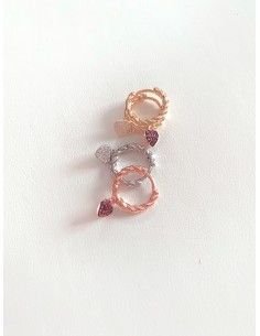 Large Torchon Mono Earring...