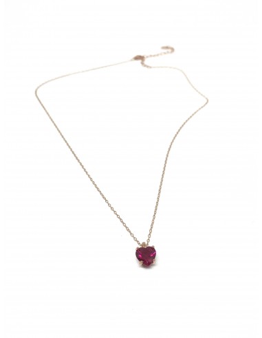 Zircon Heart Necklace