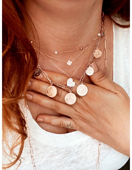 Collana Corta Strangolino con Soggetto Mini