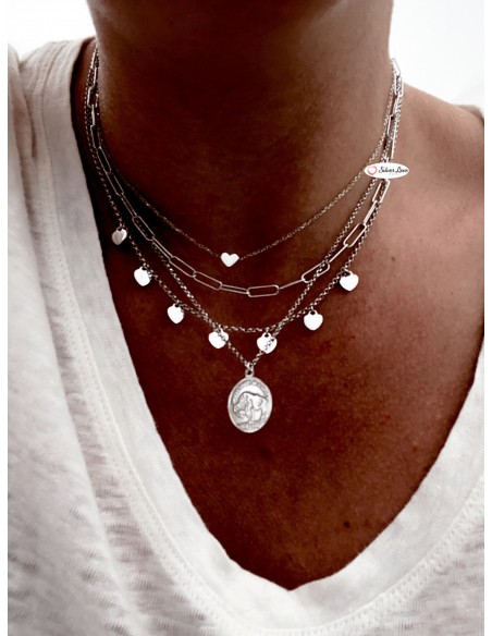 Collana Corta Strangolino con Soggetto Mini