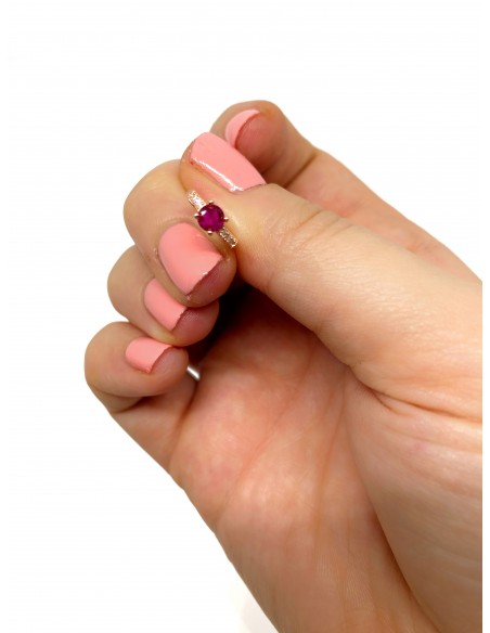 Monorecchino a Scattino con Zircone