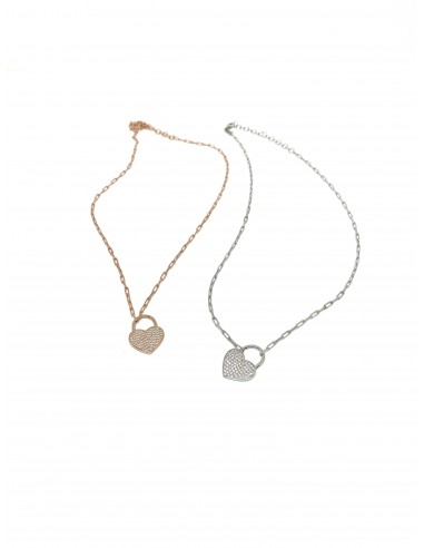 Collana con Maglia Rettangolare...