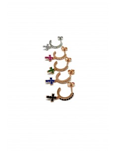 Mono Earring Cross Pendant...