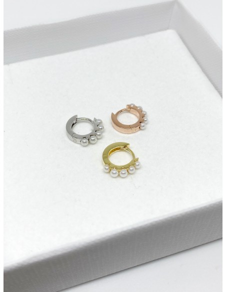 Monorecchino Scattino Mini con Perline