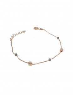 Bracciale Cristalli e Pepitine 2