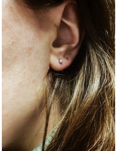 Point of Light Earrings with 4 Griffe