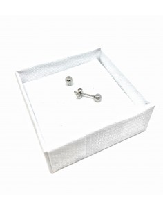 Sphere Lobe Earrings 2