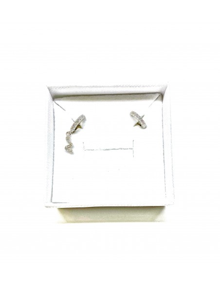 Snake Asymmetric Earrings