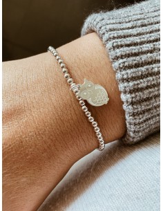 Bracciale Elastico con Gufetto