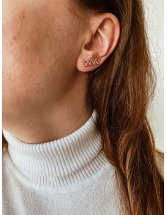 Mono Zig Zag Earring