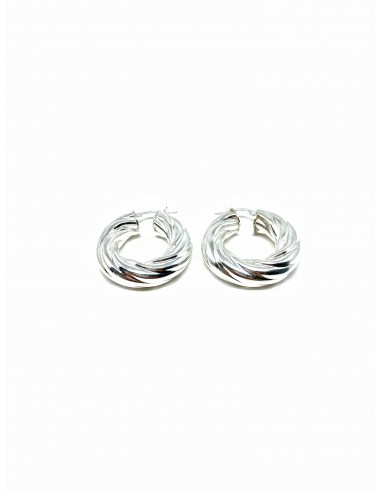 Torchon Circle Earrings