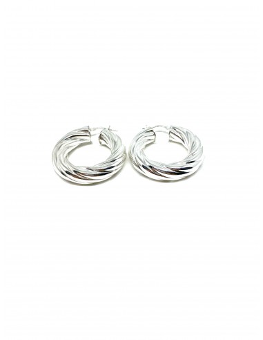 Torchon Circle Earrings