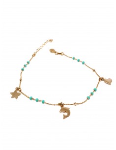 Enamel and Sea Anklet 2