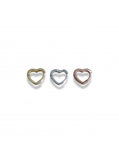 Mono Heart Shaped Earring