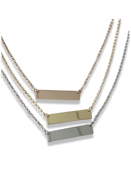 Simple Necklace with Plate