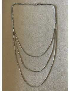 Collana Tre Fili con Maglia... 2