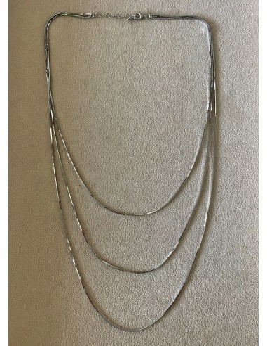 81stgeneration Collana Catenina A Maglia Serpente In Argento 925 – 1 Mm X 50 Cm, Ipoallergenica, Con Panno Lucidante E Scatola Regalo
