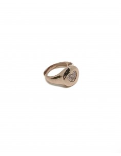 Adjustable Heart Ring of...
