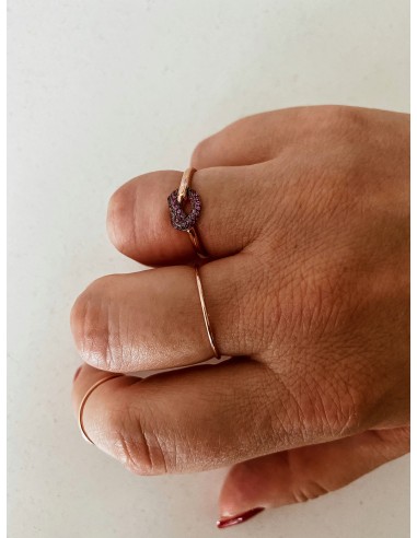 Adjustable Zirconia Knot Ring