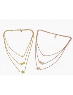 Three-wire Star Necklace 2