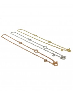 Round and T Bar Necklace