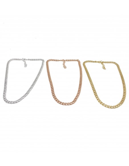 Flat Groumette Necklace