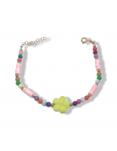 Flower and Rubber Bracelet 2