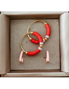 Earrings Set Red Passion 2