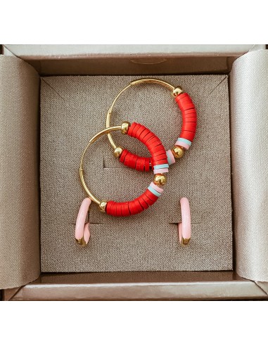 Set Orecchini Red Passion
