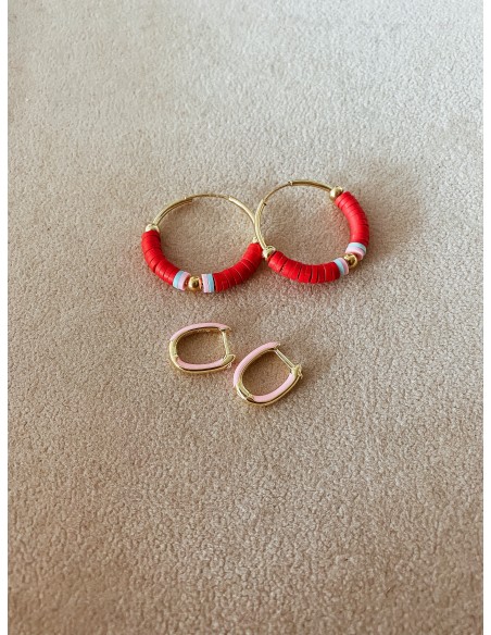 Set Orecchini Red Passion