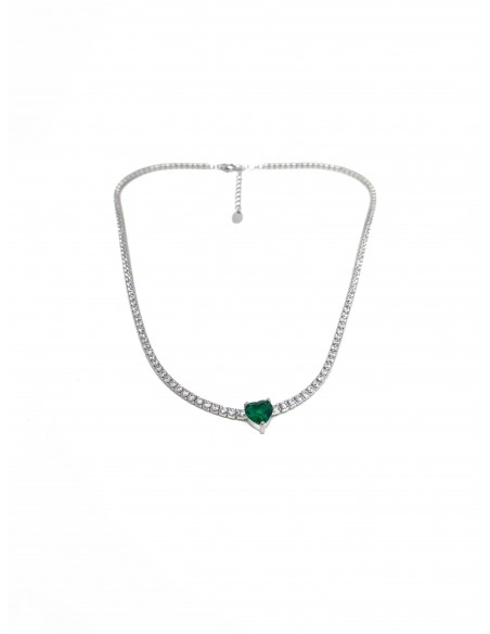 Collana Tennis con Cuore