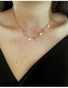 Necklace Pink Fortune